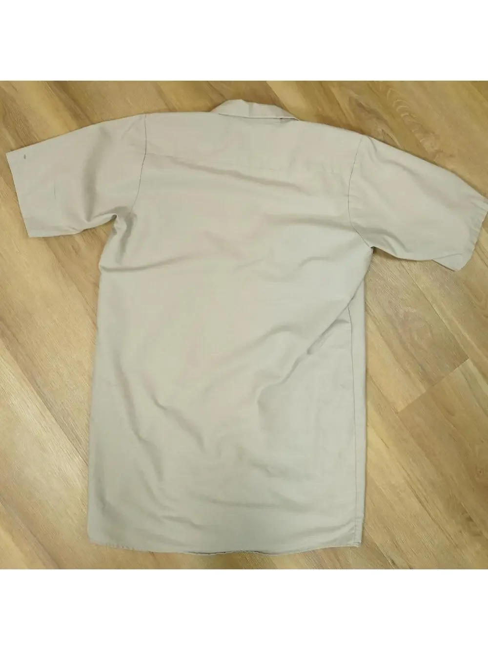 Red Kap Workear Shirt - Short Sleeve, Beige, Large‎ - Utility